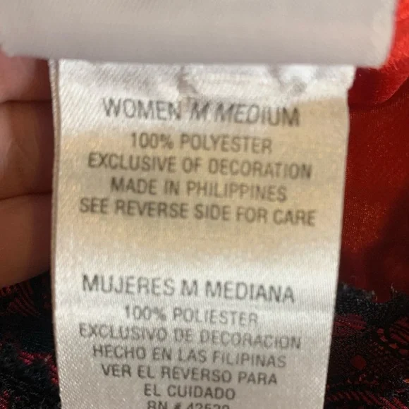 Secret Treasures Red Nightie - Picture 7 of 7